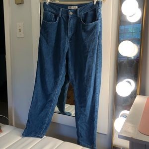 Blue Zara corduroys!